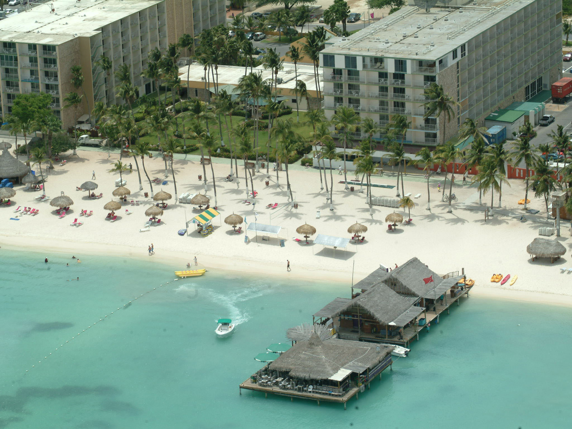 El resort de Aruba donde se hospedaba Natalee Holloway junto a sus compañeros. (Foto: AP)