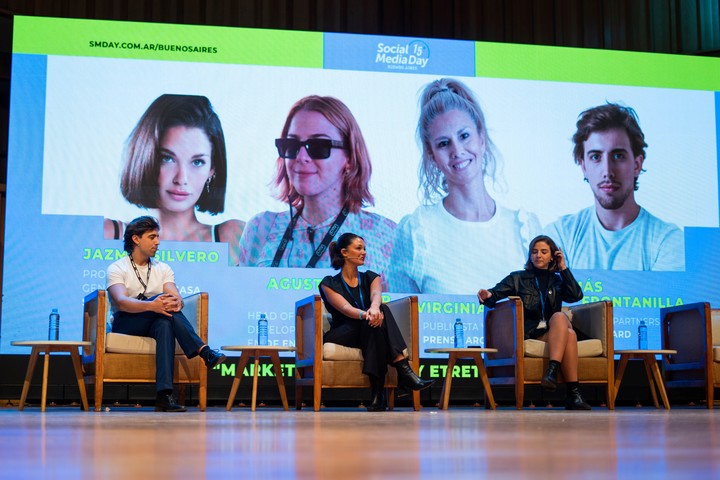 El primer panel, "Marketing musical y entretenimiento".