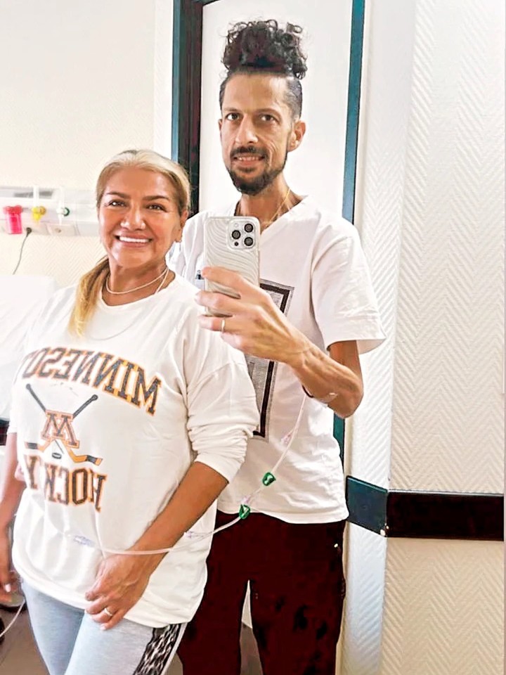 Una de las últimas fotos de Gladys y su novio. Foto: Instagram.