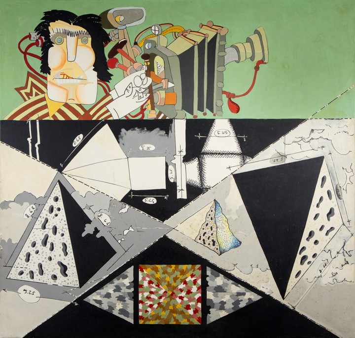 Estudio sobre la fotografía. Pintura de Luis Fernando Benedit, 1977.
