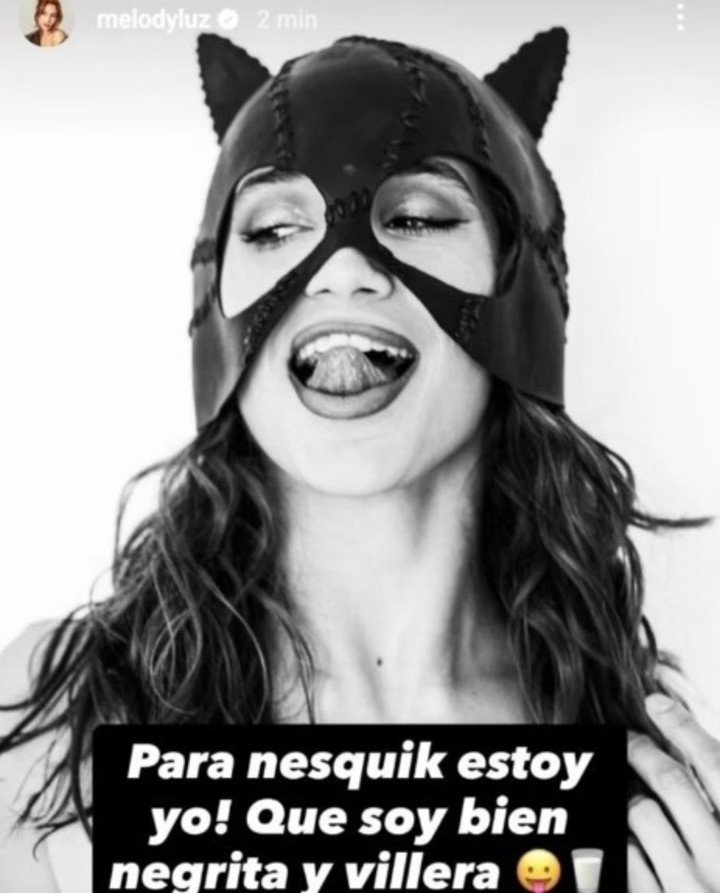 Melody Luz le respondió a Mariana Nannis en redes sociales.