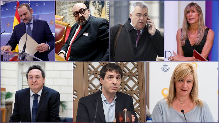 Fotos de los implicados en el caso Koldo.