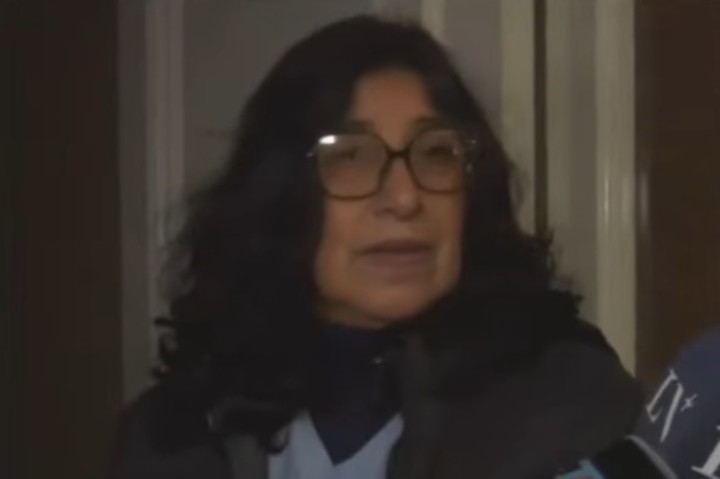 Claudia, la encargada del edificio de Belgrano del que salió el hombre que murió por heridas de arma blanca.