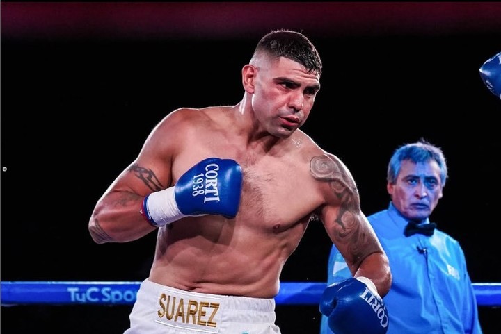 Braian Suárez intentará conseguir su primera victoria fuera del país en su tercera presentación en suelo extranjero. Foto: Boxeo de Primera.