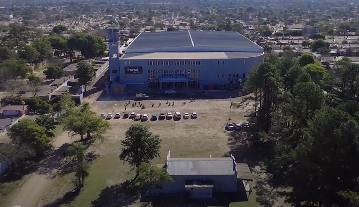Inauguración del Portal del Cielo, en Chaco.