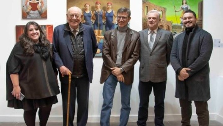 Mitológicas, obras de Alfredo Sábat en la Casa Nacional del Bicentenario. Fotos: CNB.