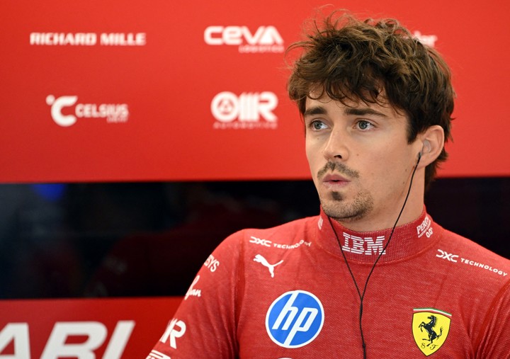 Charles Leclerc, cansado de las excusas. Foto: REUTERS / Jaimi Joy.