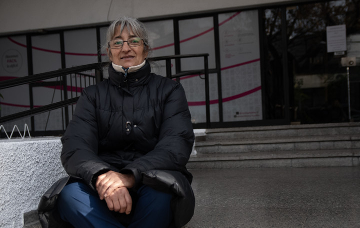María del Carmen, la vecina solidaria que asistió a Juan y a Sultán. Foto: Ramiro Gómez.