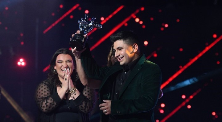 Francisco Benítez se consagró como el ganador de "La Voz Argentina".