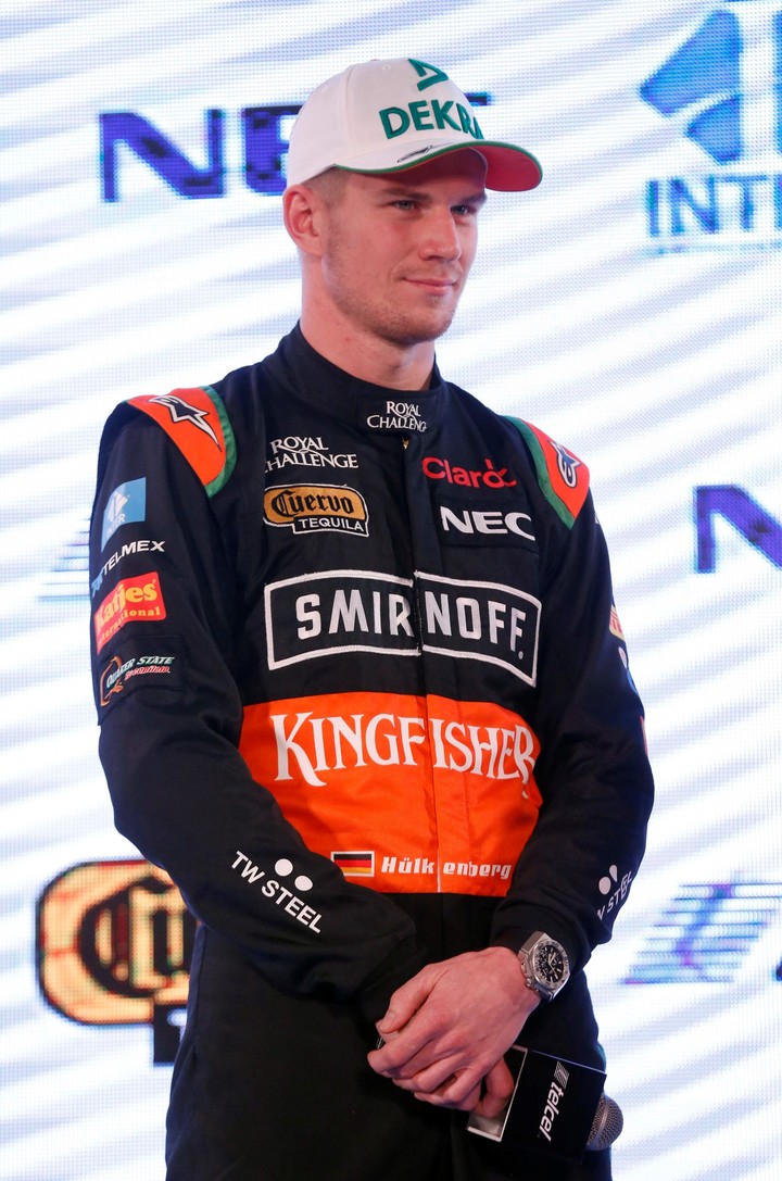 Nico Hulkenberg, en Force India. Foto: Reuters