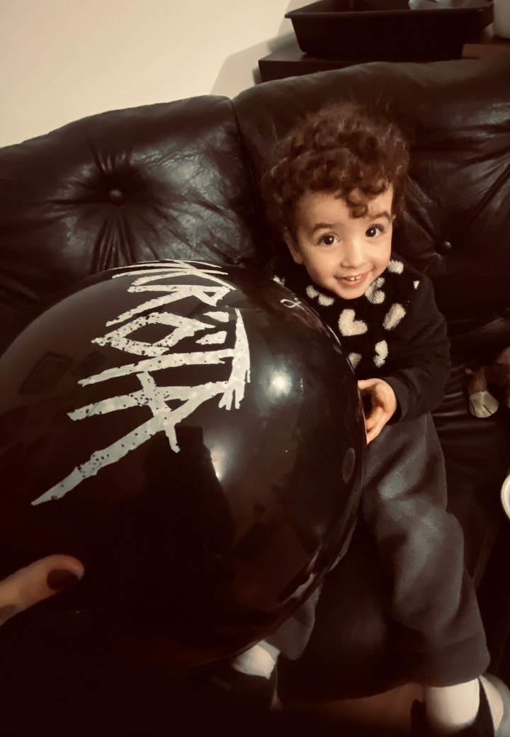 Así está hoy Luan, a sus tres años. Foto: gentileza.