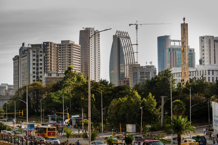 Una vista de Adís Abeba (Shutterstock).