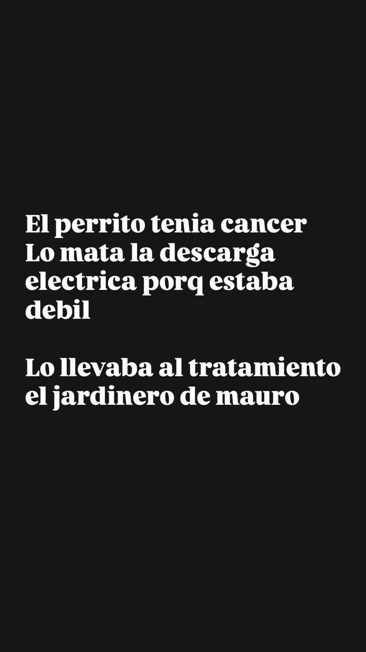Yanina confirmó que Wet murió electrocutado. Foto: Instagram