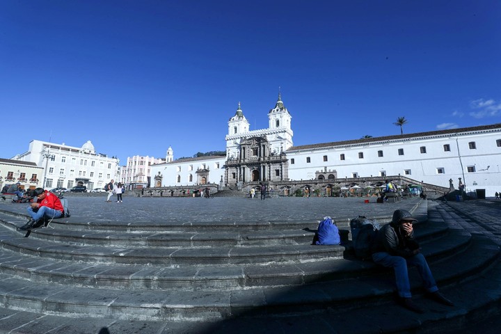 Iglesia y convento San Francisco, entre los complejos religiosos más grandes de América. Foto EFE
