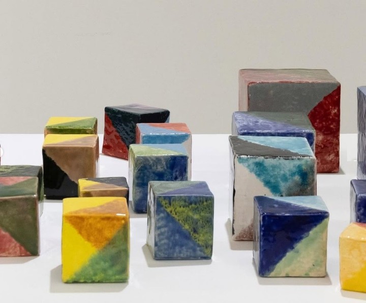 La piel del mundo, de Gachi Hasper en De Sousa Galería. 