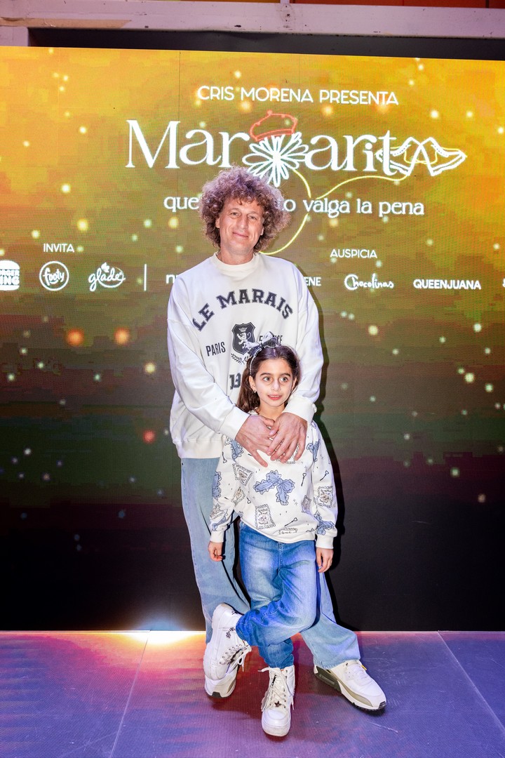 Darian "Rulo" Schijman con su hija. Cortesía: @livedaleplay
