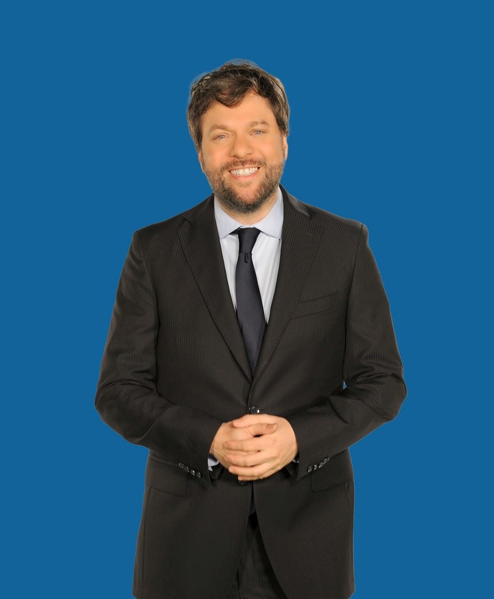 Guido Kaczka, conductor de "Buenas noches familia".