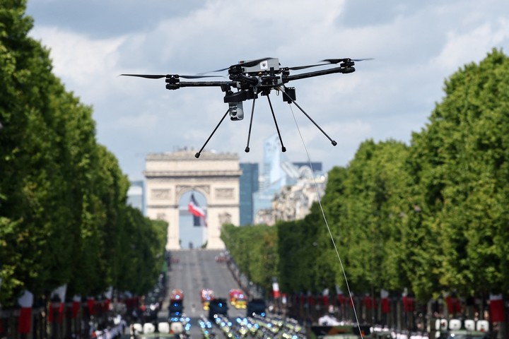 Un drone militar. Foto: Reuters
