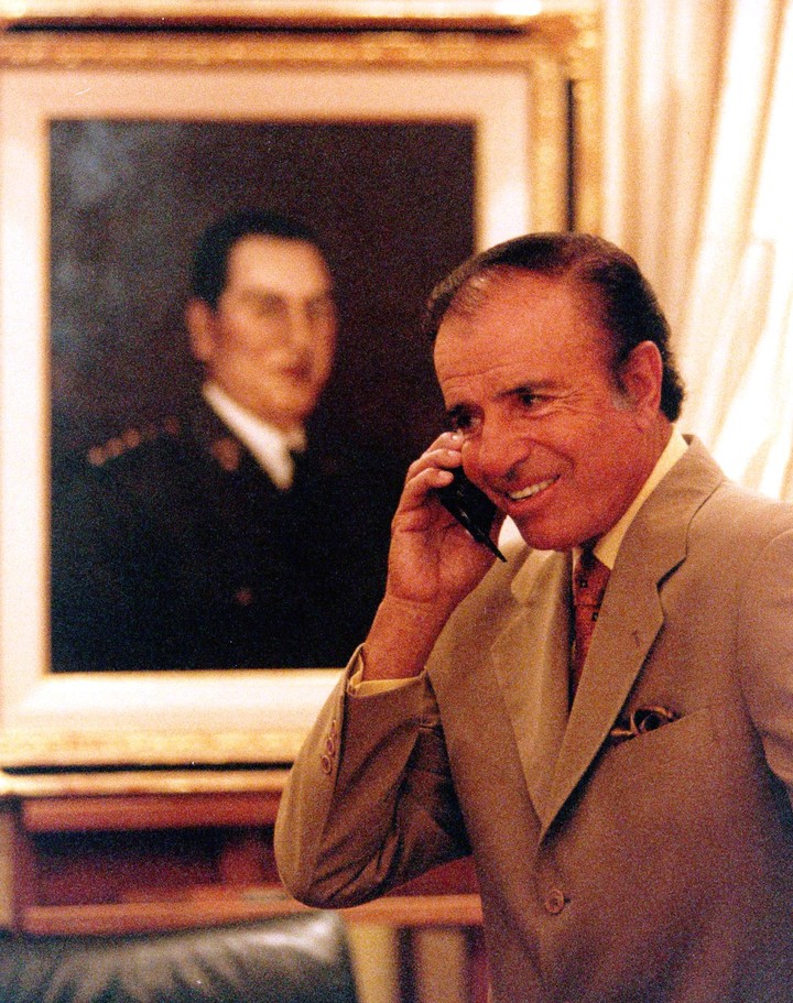 Carlos Saúl Menem. Foto Archivo Clarín