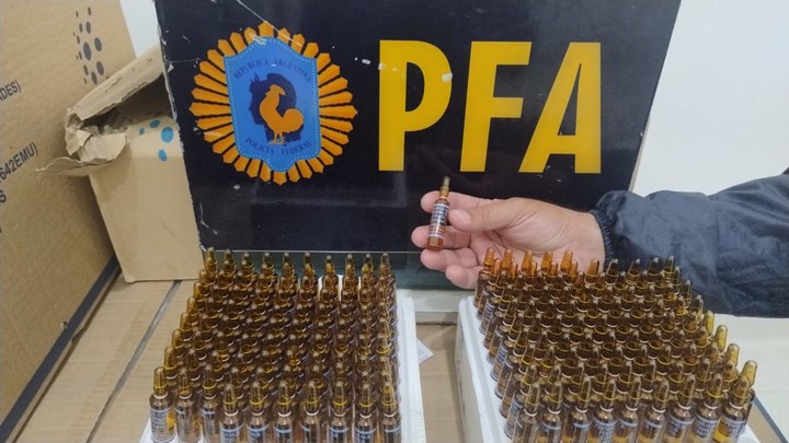 Secuestro de fentaniolo desviado de la cadena sanitaria.