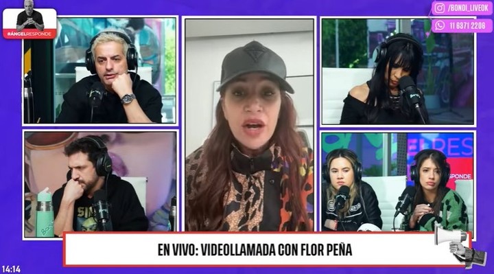 Florencia Peña habló sobre las medidas legales que tomará contra Viviana Canosa tras involucrarla en una denuncia ante la Justicia. | Foto: Bondi Live