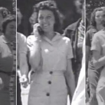 Los misteriosos videos que muestran a mujeres con celulares a principios del 1900