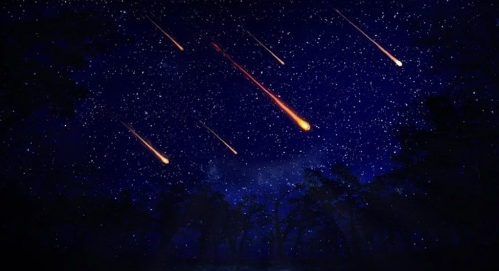 "Una lluvia de meteoritos", podría ser la consecuencia de un impacto en la Luna. (Foto: Archivo Clarín)