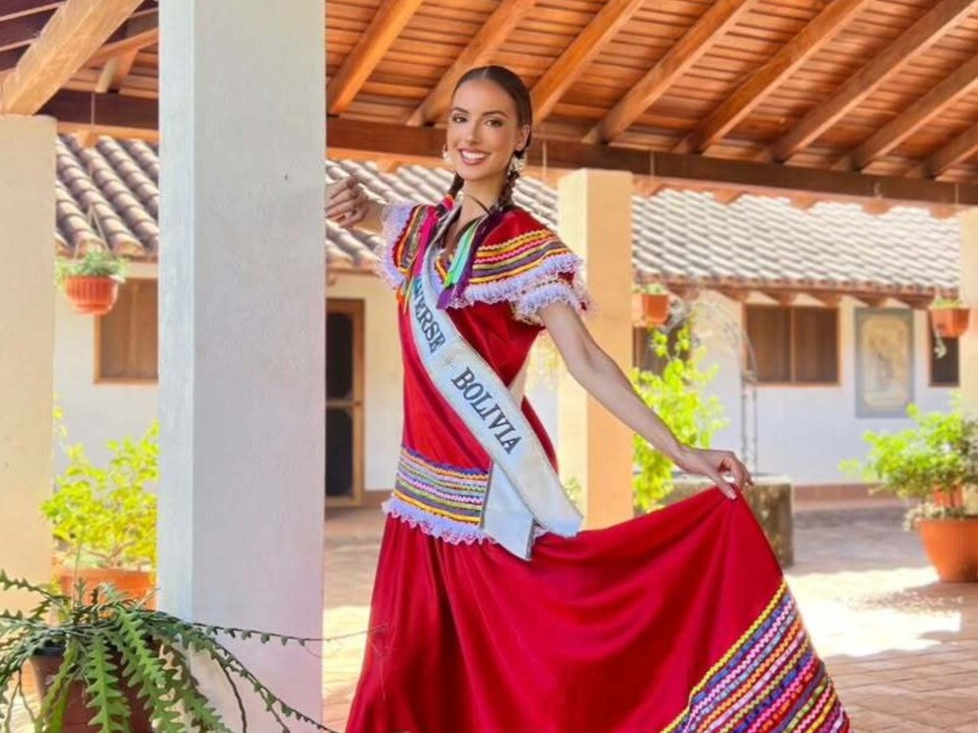 Yessica Hausermann - Miss Bolivia. Foto: @yessica.hausermann.b.