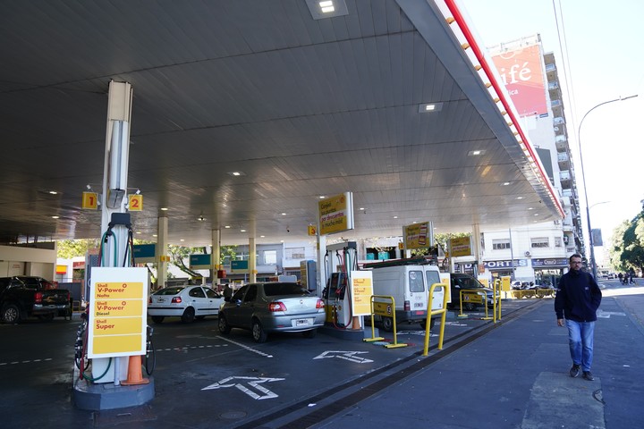 Una de las estaciones de Shell