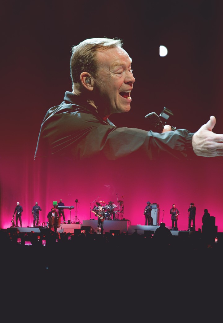 La foto oficial del afiche del show en Argentina de "UB40 ft. Ali Campbell".