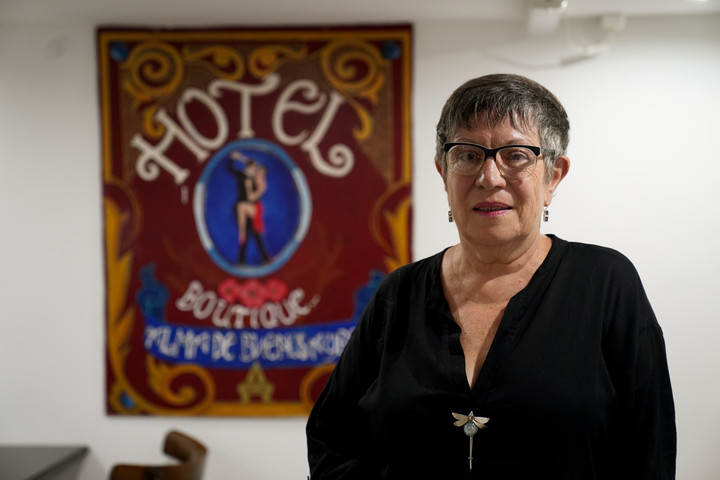 María Teresa Andruetto, que en 2012 recibió el premio Hans Christian Andersen considerado pequeño Nobel de la literatura. Foto: Maxi Failla.