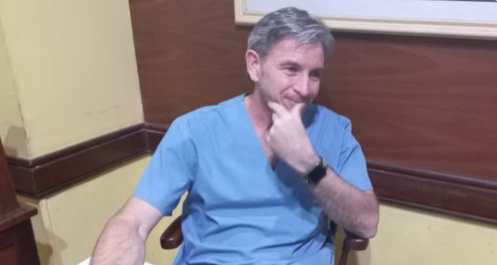 Pablo Ghisoni, el médico denunciado falsamente por su ex.