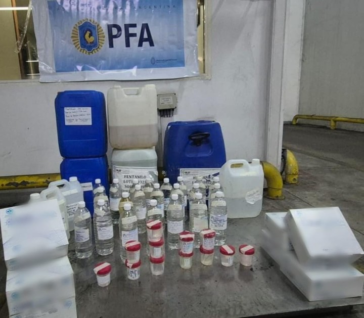 Allanamiento a HLB Pharma en mayo pasado.