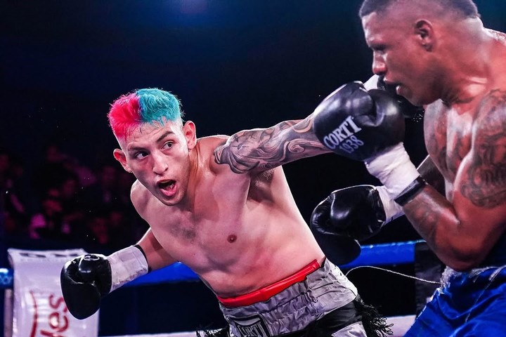 Pablo Corzo logró 20 de sus 23 triunfos por nocaut. Foto: Boxeo de Primera.