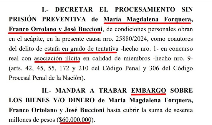 El procesamiento por estafa y asociación ilícita para los miembros de Liderar Seguros.