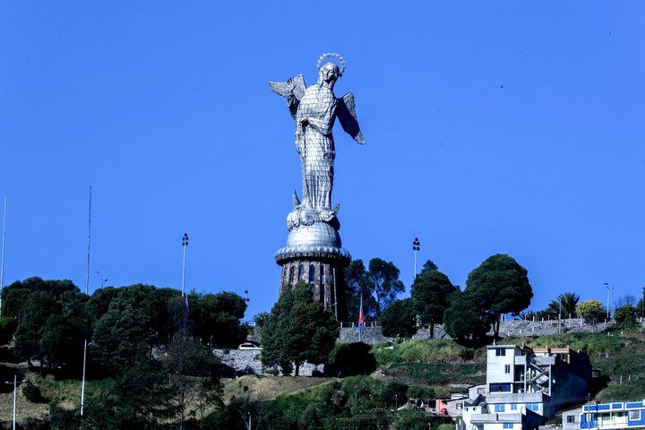Uno delos imponentes monumentos de Quito. Foto EFE