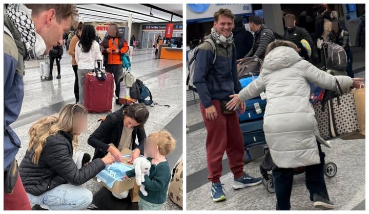 La familia de Nastchokine se reencontró el lunes en Ezeiza y el martes ocurrió la tragedia.