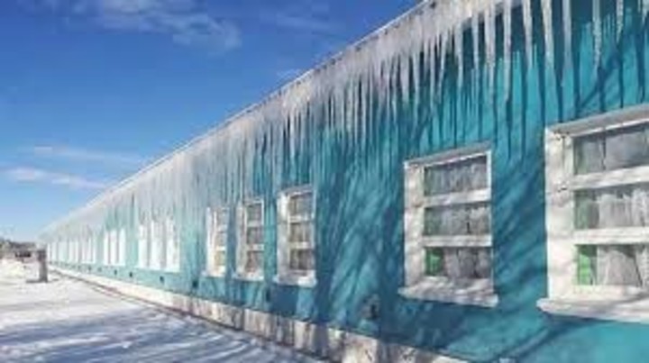 Maquinchao registra temperaturas de varios grados bajo cero cada invierno. Foto Diario Río Negro