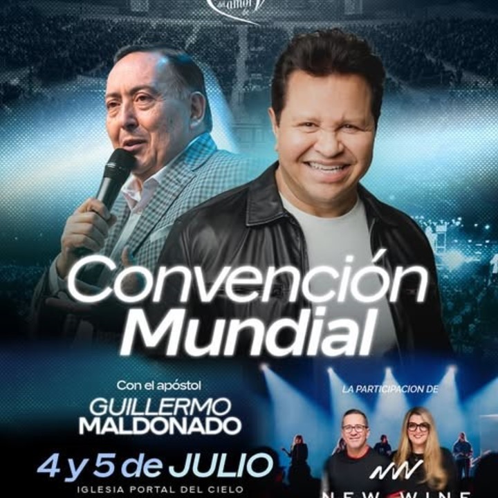 El pastor Jorge Ledesma y el apóstol Guillermo Maldonado.