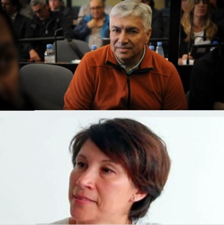 Lázaro Báez y Claudia Insaurralde, una pareja que se formó con el empresario kirchnerista en prisión.