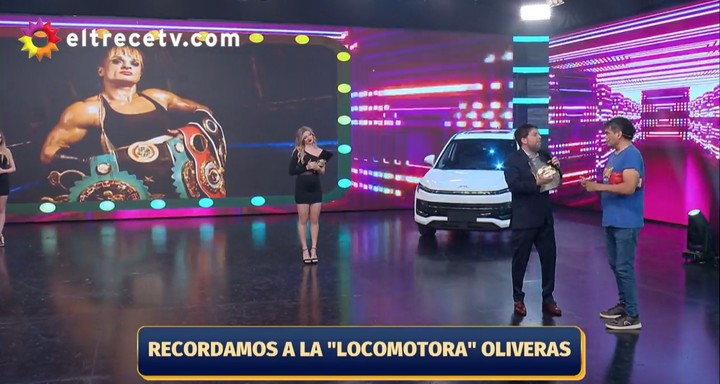 Guido Kaczka recordó con emoción a "Locomotora" Oliveras junto a Jorge "Roña" Castro.