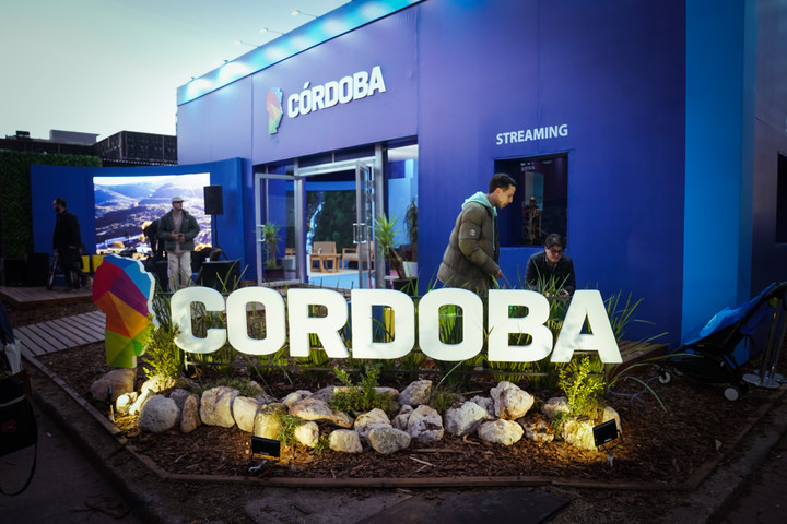 El stand de Córdoba en la 137° Exposición de Ganadería Agricultura e Industria Internacional la Sociedad Rural Argentina. Foto: Mariana Nedelcu