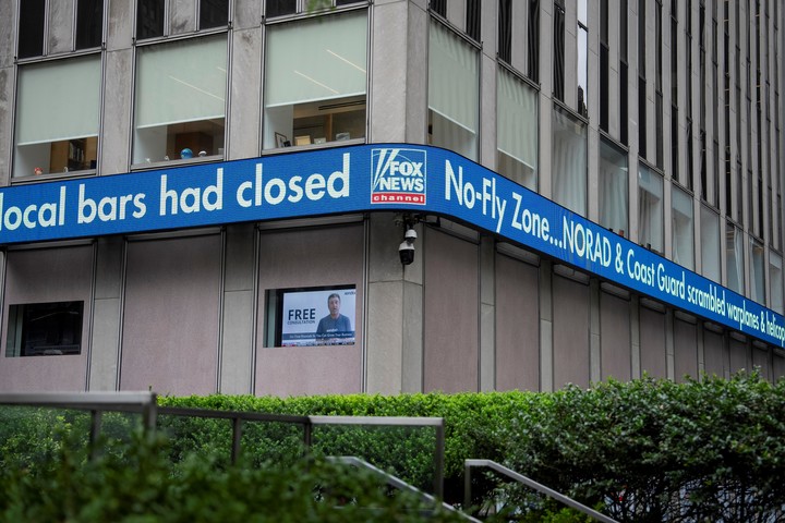 El edificio de News Corp en Manhattan, sede del Wall Street Journal. (Vincent Alban/The New York Times)