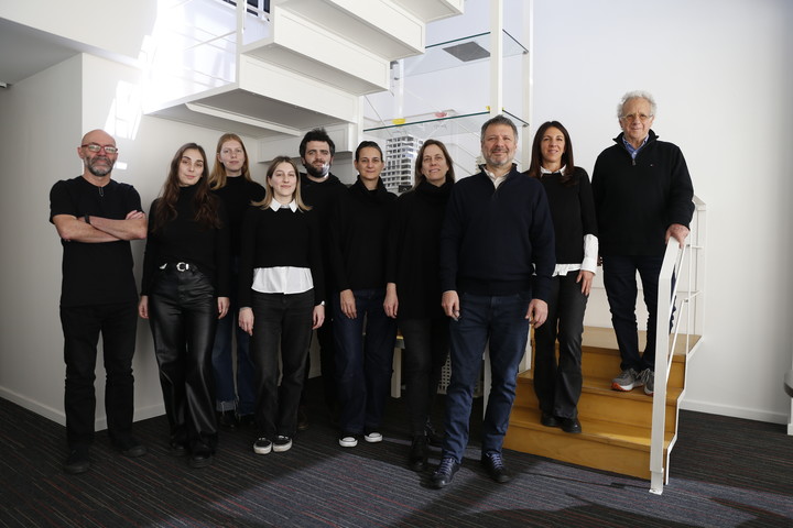 El equipo de trabajo de 2PS Arquitectos. 