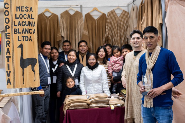 Jaime Iván Suárez es integrante de la Cooperativa Mesa Local de Laguna Blanca.