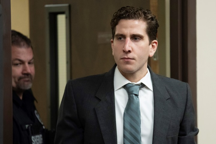 Bryan Kohberger cuando se presentó en la corte en 2023. (Foto: AP)