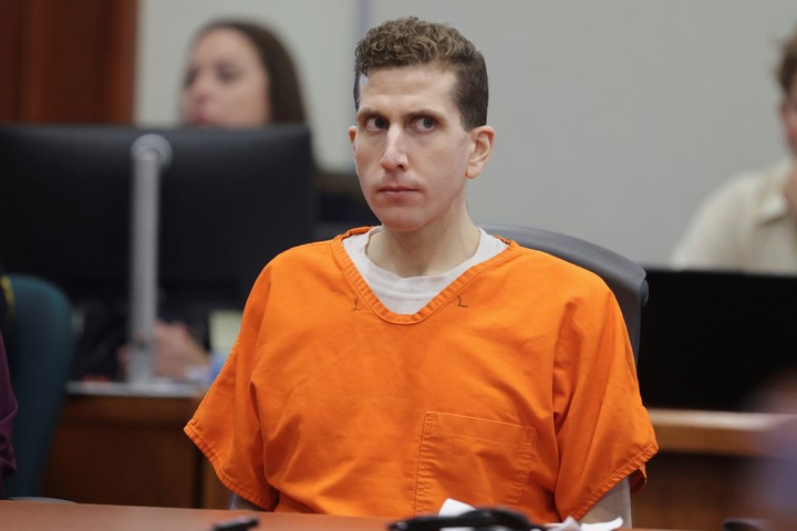 Bryan Kohberger no mostró ninguna emoción cuando admitió haber matado a las cuatro víctimas. (Foto: AP)