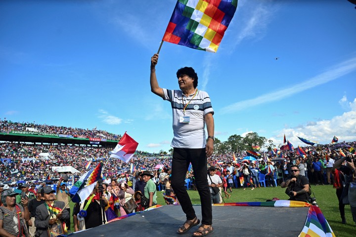 El ex presidente Evo Morales no puede volver a ser candidato en Bolivia. Foto: REUTERS