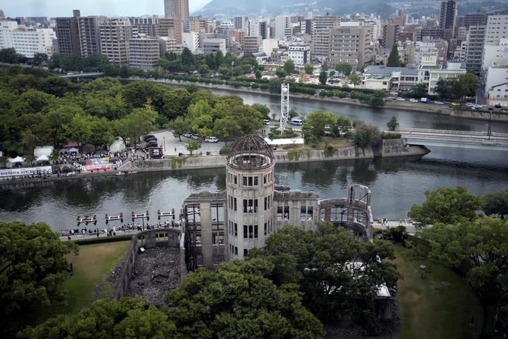 En 1945, Estados Unidos lanzó dos bombas nucleares sobre las ciudades de Hiroshima y Nagasaki el 6 y el 9 de agosto, respectivamente, causando la muerte de más de 200.000 personas. Foto EFE