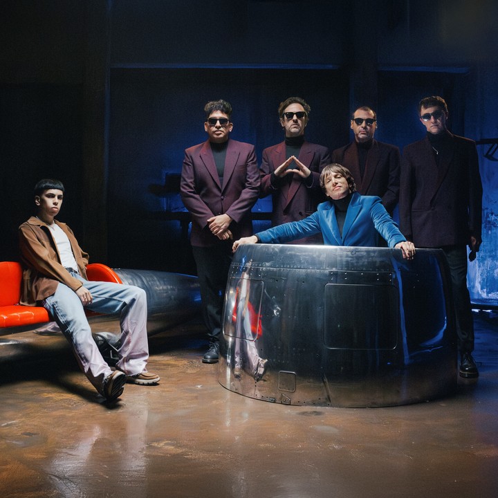 Joaquín Levinton en su entrevista con Milo J, en el programa "Polvo de estrellas". Foto de prensa